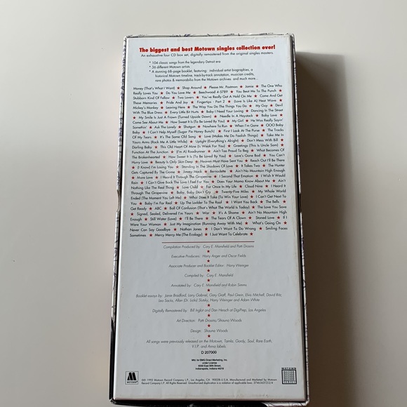 Hitsville USA The Motown Singles Collection Four CD Box Set - Picture 2 of 15
